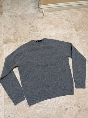 Men’s J.Crew Gray Lambswool Knit Sweater